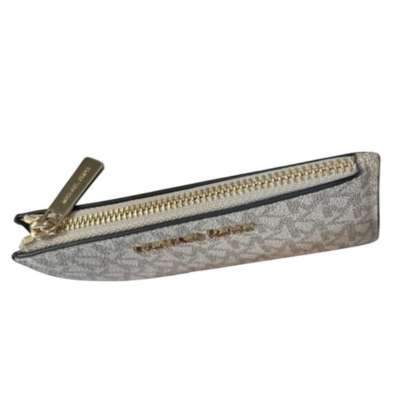 MICHAEL KORS Jet Set Travel Small Signature Logo Coin Purse New w/ Tag MSRP $168 - Picture 6 of 10